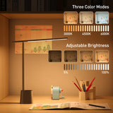Lampe de bureau LED pliable – Lumière réglable