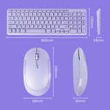 Clavier & Souris sans fil – Gamer/PC – Ultra fins ergonomiques