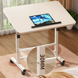Bureau debout mobile avec roulettes – Hauteur réglable