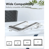 Support ordinateur portable avec repose-poignet – Ergonomique & détachable