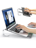 Support ordinateur portable avec repose-poignet – Ergonomique & détachable