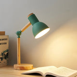 Lampe de table nordique en bois – LED orientable