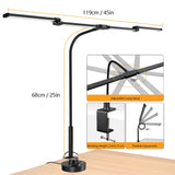 Lampe de bureau LED avec pince – 24W ultra lumineuse