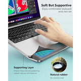 Support ordinateur portable avec repose-poignet – Ergonomique & détachable
