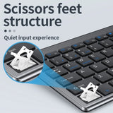 Clavier & Souris sans fil rechargeables – Bluetooth/USB 2.4G