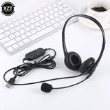 Casque PC filaire avec micro antibruit – Jack 3.5mm & USB