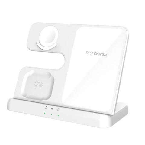 Station de charge sans fil 3-en-1 – Charge rapide