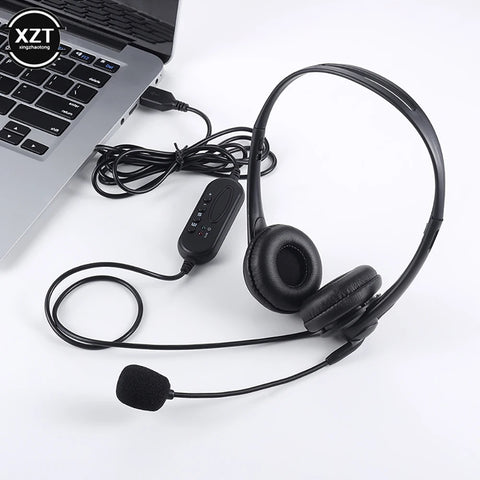 Casque PC filaire avec micro antibruit – Jack 3.5mm & USB
