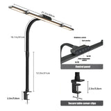 Lampe de bureau LED avec pince – 24W ultra lumineuse