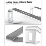 Support ordinateur portable avec repose-poignet – Ergonomique & détachable