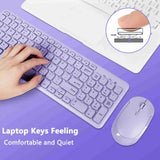 Clavier & Souris sans fil – Gamer/PC – Ultra fins ergonomiques