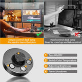 Lampe de bureau LED avec pince – 24W ultra lumineuse